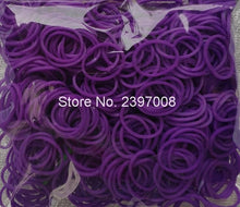 Load image into Gallery viewer, loom rubber bands bracelet for kids or hair rainbow rubber loom bands make woven bracelet DIY toys Christmas 2019 Gift