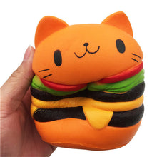 Load image into Gallery viewer, Jumbo Cute Popcorn Cake Hamburger Squishy Unicorn Milk Slow Rising Squeeze Toy Scented Stress Relief for Kid Fun Gift Toy