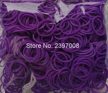 Load image into Gallery viewer, loom rubber bands bracelet for kids or hair rainbow rubber loom bands make woven bracelet DIY toys Christmas 2019 Gift
