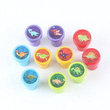 Load image into Gallery viewer, 10pcs/Set Children Toy Stamps Cartoon Animals Fruits Kids Seal For Scrapbooking Stamper DIY Cartoon Stamper Toys
