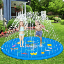 Load image into Gallery viewer, Outdoor Lawn Beach Sea Animal Inflatable Water Spray Kids Sprinkler Play Pad Mat Tub Swiming Pool
